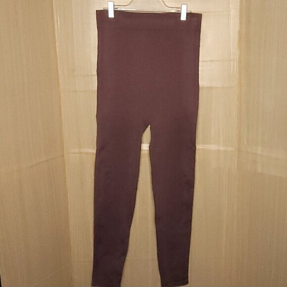 Blanqi Womens Purple Maternity Leggings Large - Picture 3 of 7